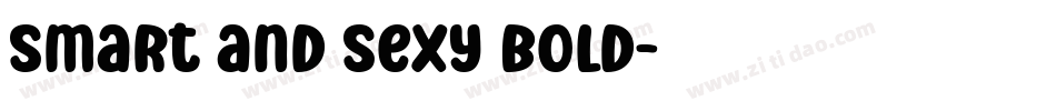Smart and Sexy Bold字体转换